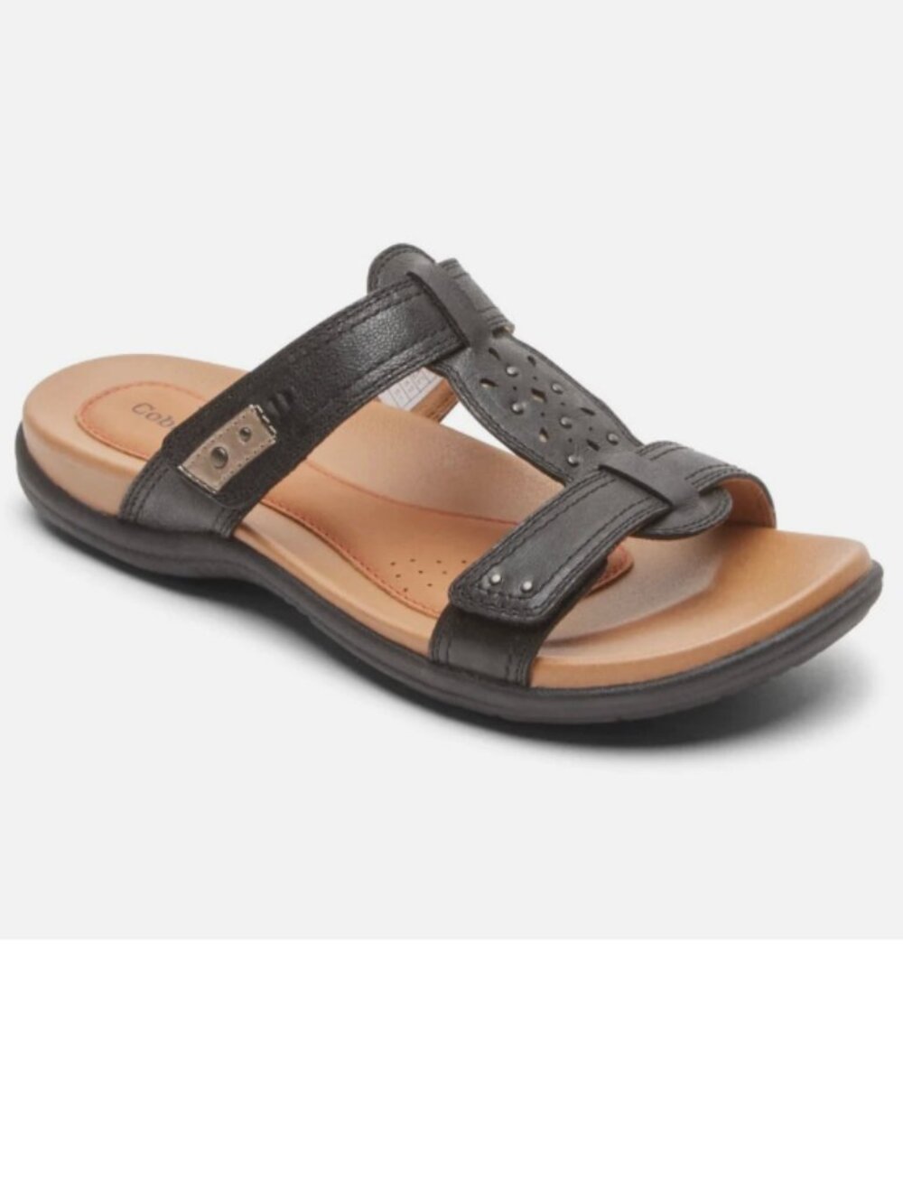 *NEW* Cobb Hill Women's Rubey Perf Slide Sandal Black 10M